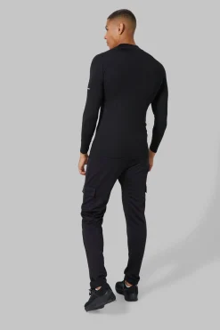 Man Active Compression Training Top | BoohooMAN UK