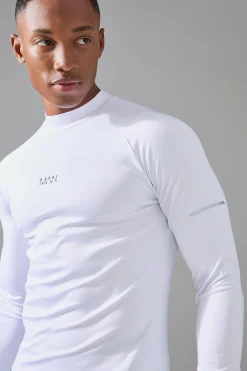 Man Active Compression Training Top | BoohooMAN UK