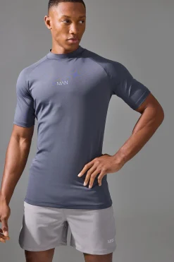 Man Active Compression T-shirt | BoohooMAN UK