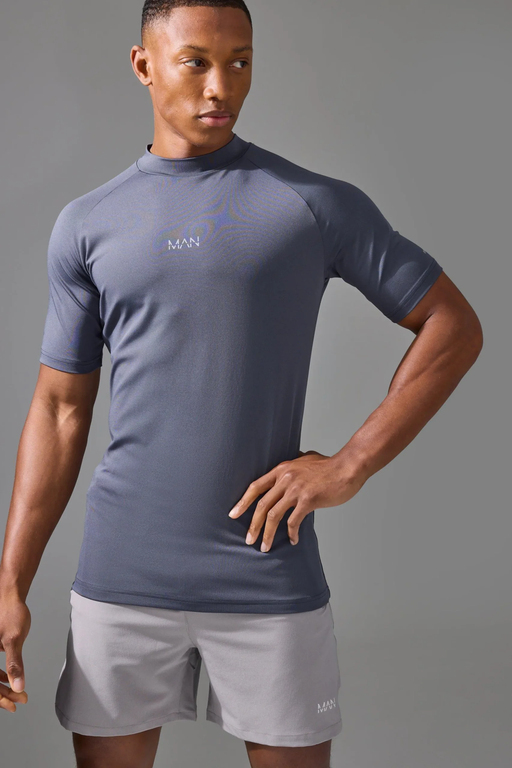Man Active Compression T-shirt | BoohooMAN UK