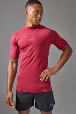 Man Active Compression T-shirt | BoohooMAN UK