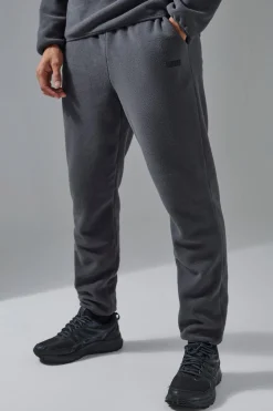 Man Active Fleece Jogger | BoohooMAN UK