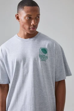 Man Active Golf Club Oversized T-shirt | BoohooMAN UK