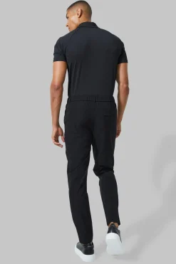 Man Active Golf Slim Fit Polo | BoohooMAN UK