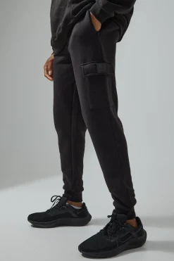 Man Active Gym 2 Pack Cargo Joggers | BoohooMAN UK