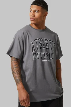 Man Active Gym Athletic Oversized T Shirt | BoohooMAN UK