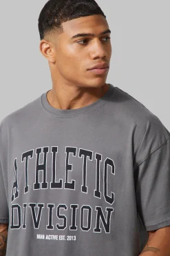 Man Active Gym Athletic Oversized T Shirt | BoohooMAN UK