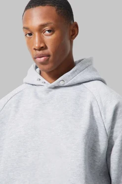 Man Active Gym Boxy Fit Hoodie | BoohooMAN UK