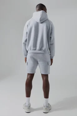 Man Active Gym Boxy Fit Hoodie | BoohooMAN UK