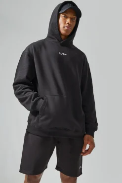 Man Active Gym Hoodie & Short Set | BoohooMAN UK