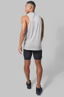Man Active Gym 5inch 2-in-1 Regular Fit Short | BoohooMAN UK