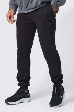 Man Active Gym Pocket Detail Regular Fit Joggers | BoohooMAN UK