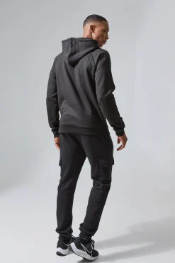 Man Active Gym Regualr Fit Cargo Jogger | BoohooMAN UK
