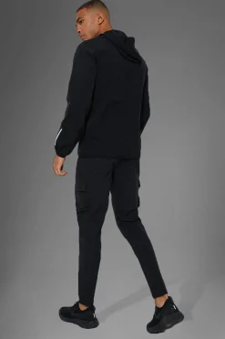 Man Active Gym Technical Cargo Jogger | BoohooMAN UK