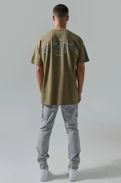 Man Active Gym Technical Cargo Jogger | BoohooMAN UK
