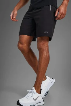 Man Active Gym Zip Pocket Regular Fit 5inch Shorts | BoohooMAN UK