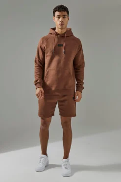 Man Active Hoodie & Short Tracksuit | BoohooMAN UK