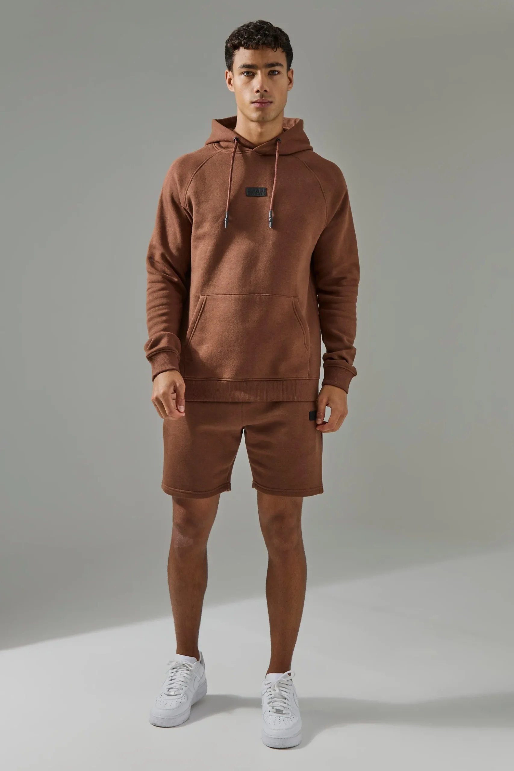 Man Active Hoodie & Short Tracksuit | BoohooMAN UK