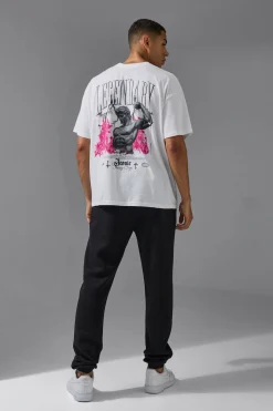 Man Active Legendary Oversized T-shirt | BoohooMAN UK