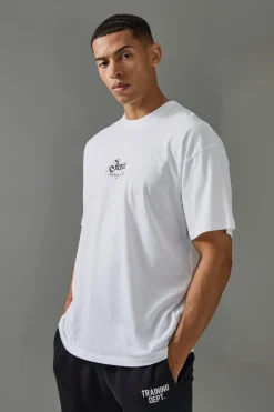 Man Active Legendary Oversized T-shirt | BoohooMAN UK