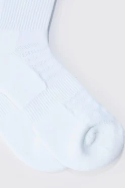 Man Active Lift Club Crew Socks | BoohooMAN UK