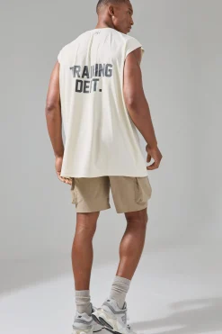 Man Active Lightweight 5inch Slim Cargo Shorts | BoohooMAN UK
