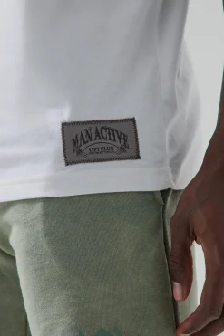 Man Active Oversized Athletics T-shirt | BoohooMAN UK