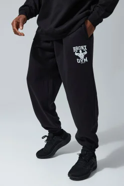 Man Active Oversized Bronx Gym Joggers | BoohooMAN UK