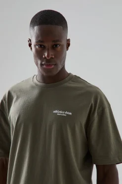 Man Active Oversized La Lift Club T-shirt | BoohooMAN UK
