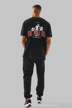 Man Active Oversized One More Rep T-shirt | BoohooMAN UK