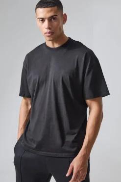 Man Active Oversized One More Rep T-shirt | BoohooMAN UK