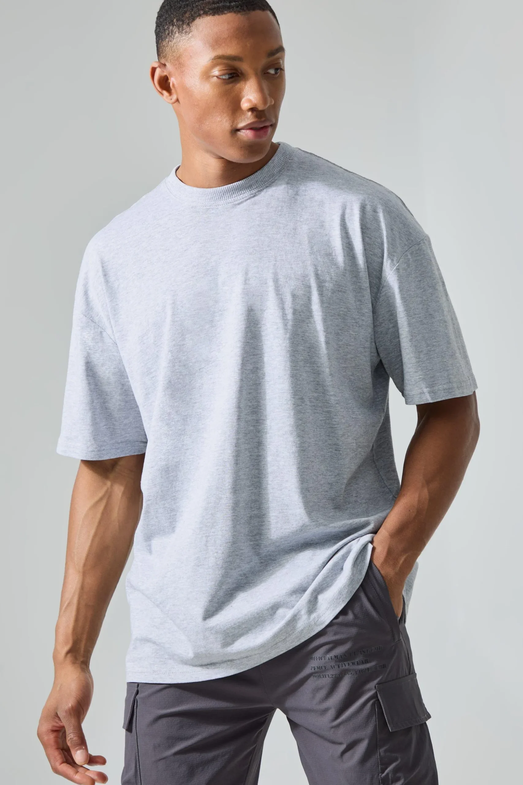Man Active Oversized One More Rep T-shirt | BoohooMAN UK