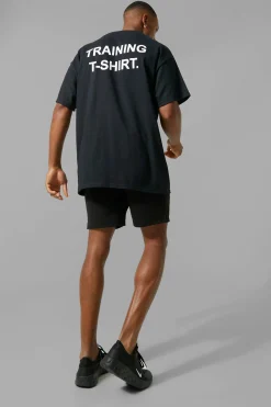 Man Active Oversized Training T-shirt | BoohooMAN UK