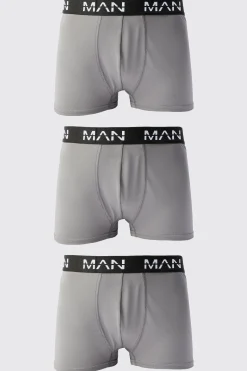 Man Active Performance Boxer 3 Pack | BoohooMAN UK