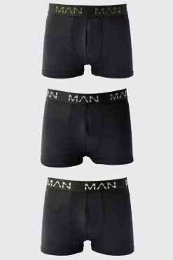 Man Active Performance Boxer 3 Pack | BoohooMAN UK