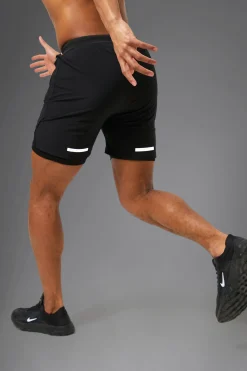 Man Active Performance Regular Fit 5inch 2-in-1 Shorts | BoohooMAN UK