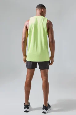 Man Active Performance Reg Fit Tank | BoohooMAN UK