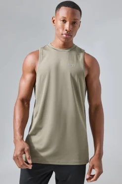 Man Active Performance Reg Fit Tank | BoohooMAN UK