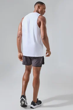 Man Active Performance Reg Fit Tank | BoohooMAN UK
