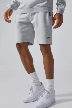 Man Active Regular Fit 5inch Fleece Shorts | BoohooMAN UK