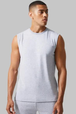 Man Active Regular Fit Tank Top | BoohooMAN UK