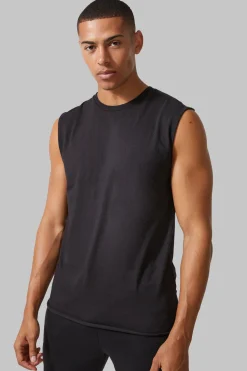 Man Active Regular Fit Tank Top | BoohooMAN UK