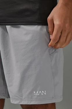 Man Active Ripstop 7inch Cargo Short | BoohooMAN UK