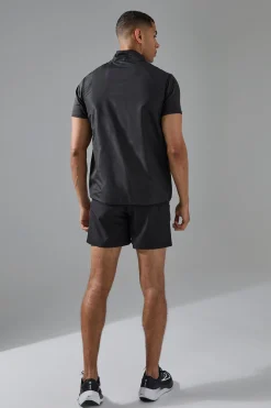 Man Active Ripstop Shower Resist Gilet | BoohooMAN UK