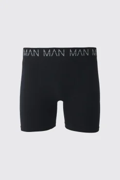 Man Active Seamless 7inch Long Boxer | BoohooMAN UK