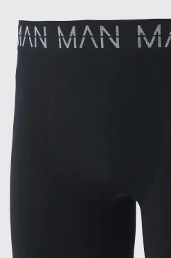 Man Active Seamless 7inch Long Boxer | BoohooMAN UK