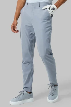 Man Active Stretch Tapered Golf Trousers | BoohooMAN UK