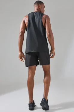 Man Active Stretch Woven Colour Block 5inch Short | BoohooMAN UK