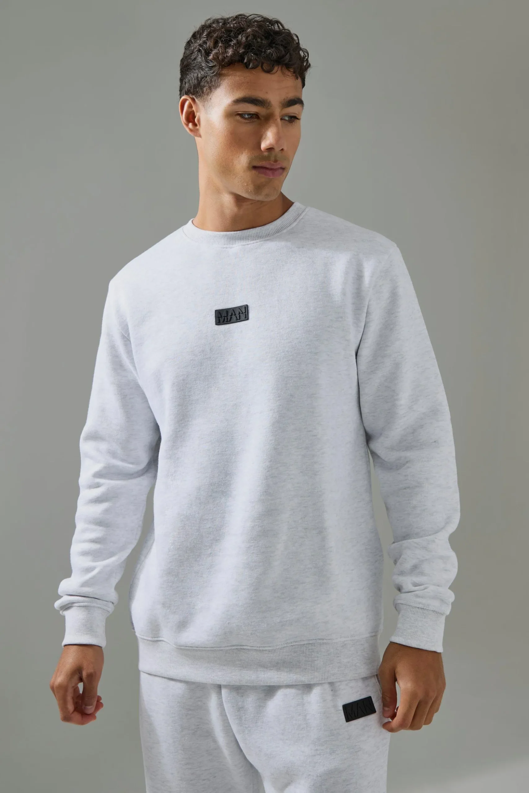 Man Active Sweatshirt & Jogger Tracksuit | BoohooMAN UK