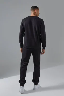 Man Active Sweatshirt & Jogger Tracksuit | BoohooMAN UK